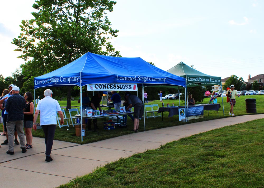 Volunteering at a summer community theatre musical concessions booth